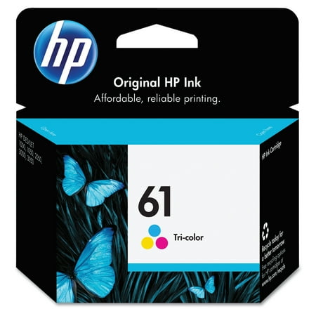 HP 61, (CH562WN) Tri-color Original Ink Cartridge -HEWCH562WN