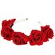 thumbnail image 5 of Diadema con forma de corona de flores con forma de expositor navideño para mujer, 5 of 5