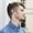 Blue, variant on Bluetooth 5.3 Single Ear Business Headset 270° Rotatable Ear-Hook,CVC6.0 Noise Cancelling Clear Call IPX4 Waterproof Sweatproof,LED Power Display Low Latency Stable Connection for Driving Sports
