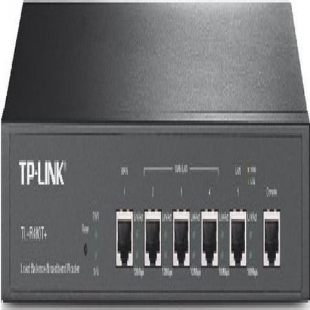 TP-LINK TL-R480T+ 5-port Load Balance Broadband Router 3 Configurable WAN/LAN ports 1 LAN 1
