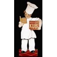 thumbnail image 2 of Advertisement 14x24 Black Ornate Wood Framed with Double Matting Museum Art Print Titled - Cooks: Bouillon Kub, 2 of 4