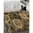 thumbnail image 3 of Ahgly Company Machine Washable Indoor Rectangle Transitional Cinnamon Brown Area Rugs, 8' x 12', 3 of 7