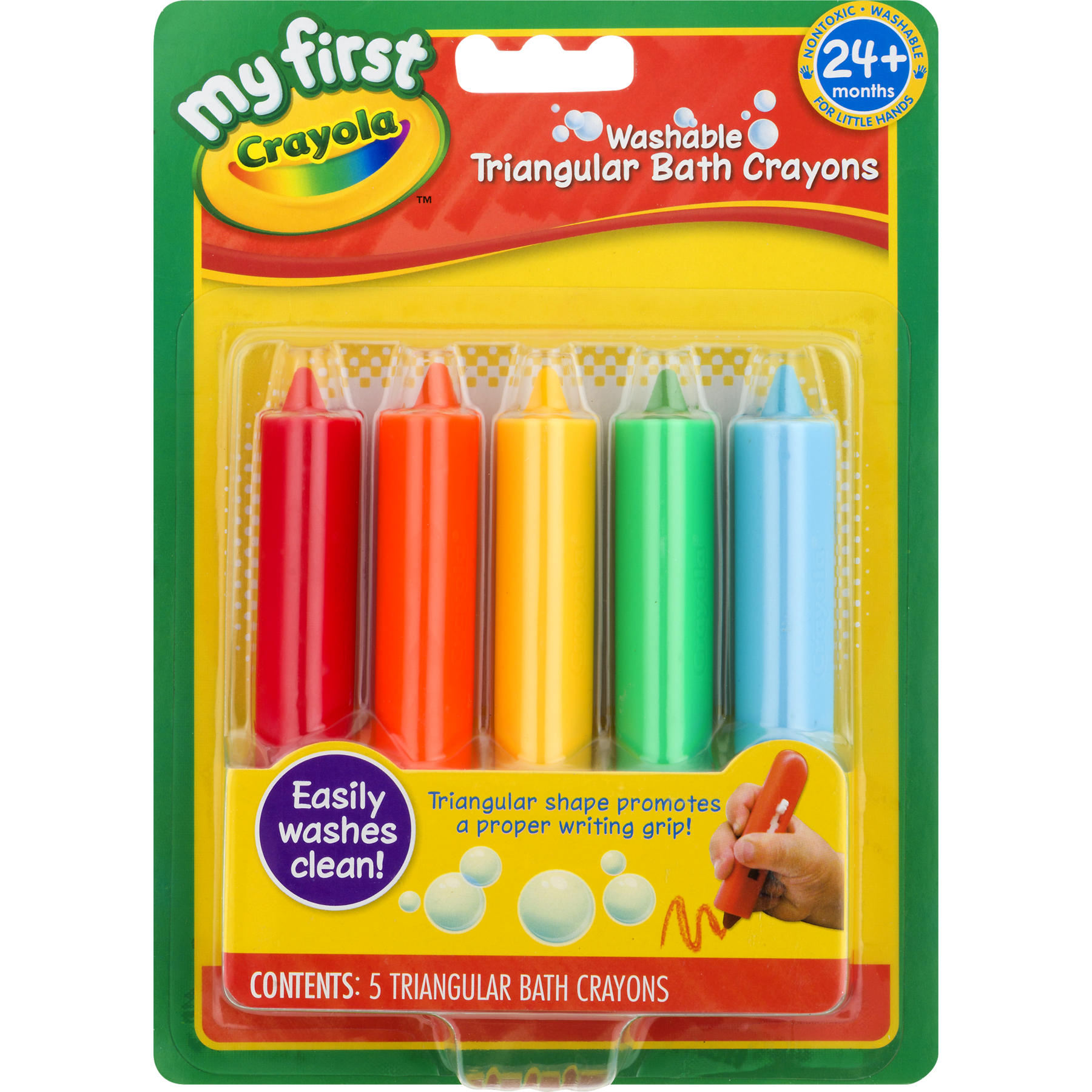 Nuby Bath Crayons - 5 Pack