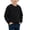 Black, variant on SELONE Kids Crewneck Sweatshirt Plain Long Sleeve Shirts Fleece Liner Ribbed Cuffs Pullover Comfywear Clothes 1-13Y