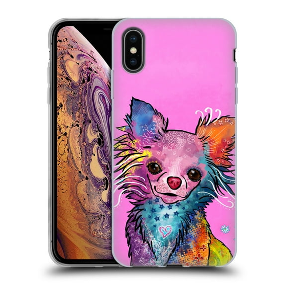 Head Case Designs Officially Licensed Duirwaigh Animals Chihuahua Dog Soft Gel Case Compatible with Apple iPhone XS Max