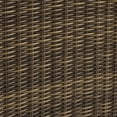 thumbnail image 3 of Crosley Furniture Bradenton Armless Patio Chair in Navy and Brown (Set of 2), 3 of 12