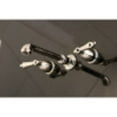 thumbnail image 3 of Kingston Brass Roman Tub Faucet, Brushed Nickel, Wall Mount KS7028AL, 3 of 7