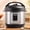 Silver, variant on Blazezo 3QT Compact 10-in-1 Electric Multi Cooker, Stainless Non-Stick Pot Black with Recipe Book