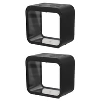 ACDANC Creative Aquarium Clear Fish Tank Small Betta Aquariums & Bowls Desktop Plastic 2 Count