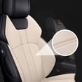 thumbnail image 4 of Fundas de asiento de coche para Jaguar XF XE F Pace XJ XK Type, accesorios de cuero personalizados e impermeables para automóviles, 4 of 5
