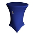 thumbnail image 1 of LA Linen LA Linen TCSpandex36Rx30H_RoyalBlueX50 Nappe Ronde en Spandex, 36 Pouces Ronde 30 Pouces de Haut, Bleu Royal, 1 of 1