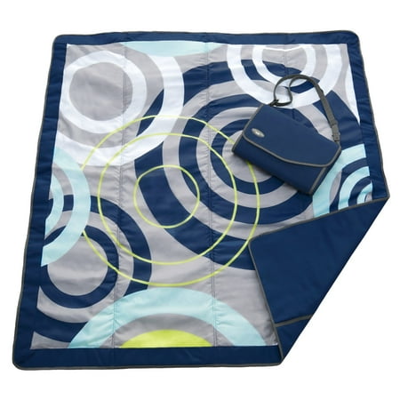 JJ COLE Outdoor Mat 5 X 5 - Blue Orbit