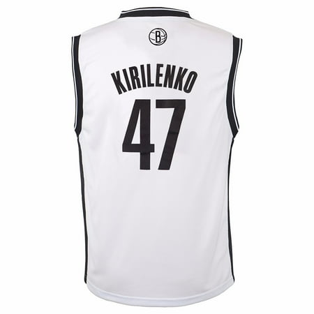 Authentic Nba Basketball Jersey - Andrei Kirilenko Brooklyn Nets NBA Adidas Boys White Official Home Replica Basketball Jersey