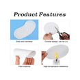 thumbnail image 3 of 170 Pcs Microwave Kiln Paper Round Ceramic Fiber 4.7 Inch High Temperature Ceramic Kiln for DIY Fusing Glass Fusing Kiln, 3 of 7