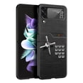 thumbnail image 3 of Gameboy Boy Game Phone Case For Samsung Galaxy Z Flip 4 5 3 Fold Black Hard PC Shell For Samsung Z Flip5 Cover Couqe Bumper, 3 of 5