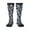 2 Black-1, variant on colorful snow board Knee Socks, High Socks Long Stretchy Sock Women Knee High Stocking, Long Socks for Women
