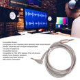 thumbnail image 3 of 3.5mm To 3.5mm Cable 3.5mm Male To 3.5mm Male Cable 3.5mm To 3.5mm Cord 3.5mm To 3.5mm Sound Cable 3.5mm To 3.5mm Headphone Cable Replacement For WH 1000XM5 MDR XB950BT MDR 1000X, 3 of 8