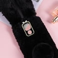 thumbnail image 2 of MasteelfCA Plush Rabbit Phone Case Winter Warm Phone Shell Compatible with Moto E7 Plus, 2 of 7