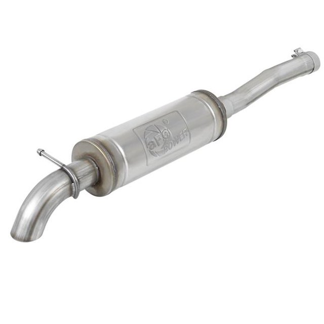 4948069 Système d'Échappement à Dos de Chat Rock Basher Compatible avec Wrangler 2007-2018