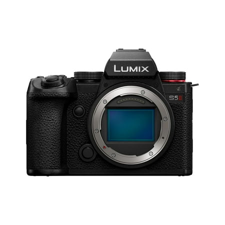 Panasonic LUMIX S5II Mirrorless Camera, DC-S5M2BODY (International Model)