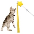 thumbnail image 2 of Cat Teaser Stick, Juguete Para Mascotas De Ejercicio, Teaser De Gato Amarillo Para Juguete Para Mascotas ANGGREK No, 2 of 7