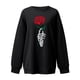 thumbnail image 4 of Sudadera Para Mujer Camisas Erógenas de Invierno Cuello Redondo Manga Larga Tops Impreso Regular Sudadera Blusa Odeerbi ODB128610, 4 of 4