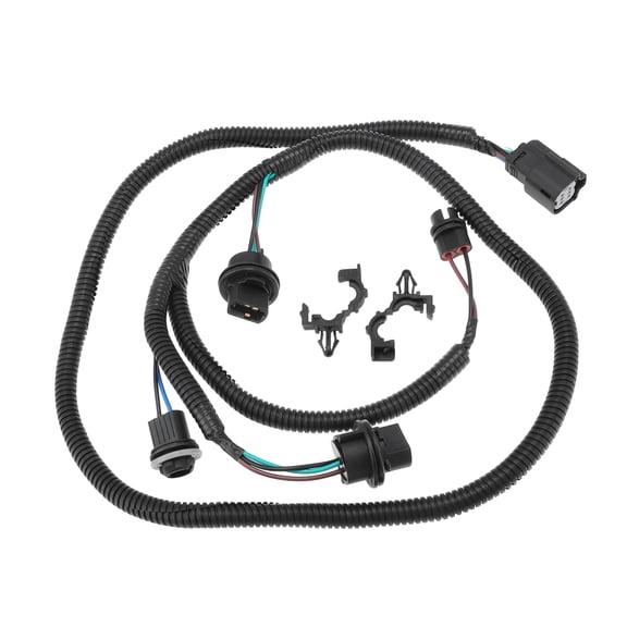 Unique Bargains 23295980 Driver Side Tail Light Wiring Harness for GMC Sierra 1500 2016-2019 Headlight Socket Harness for GMC Sierra 2500 3500
