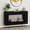 Black, variant on Vavkorkula Console Table with Hidden Storage and Adjustable Shelves, High Gloss White, MDF