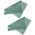 thumbnail image 2 of 2 fundas de almohada de satén de 75 x 150 D, suaves, con sobre sellado, color verde, 2 of 14