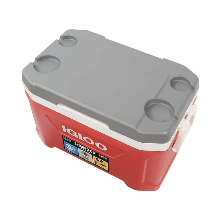 Igloo Latitude Cooler 50 qt. Red