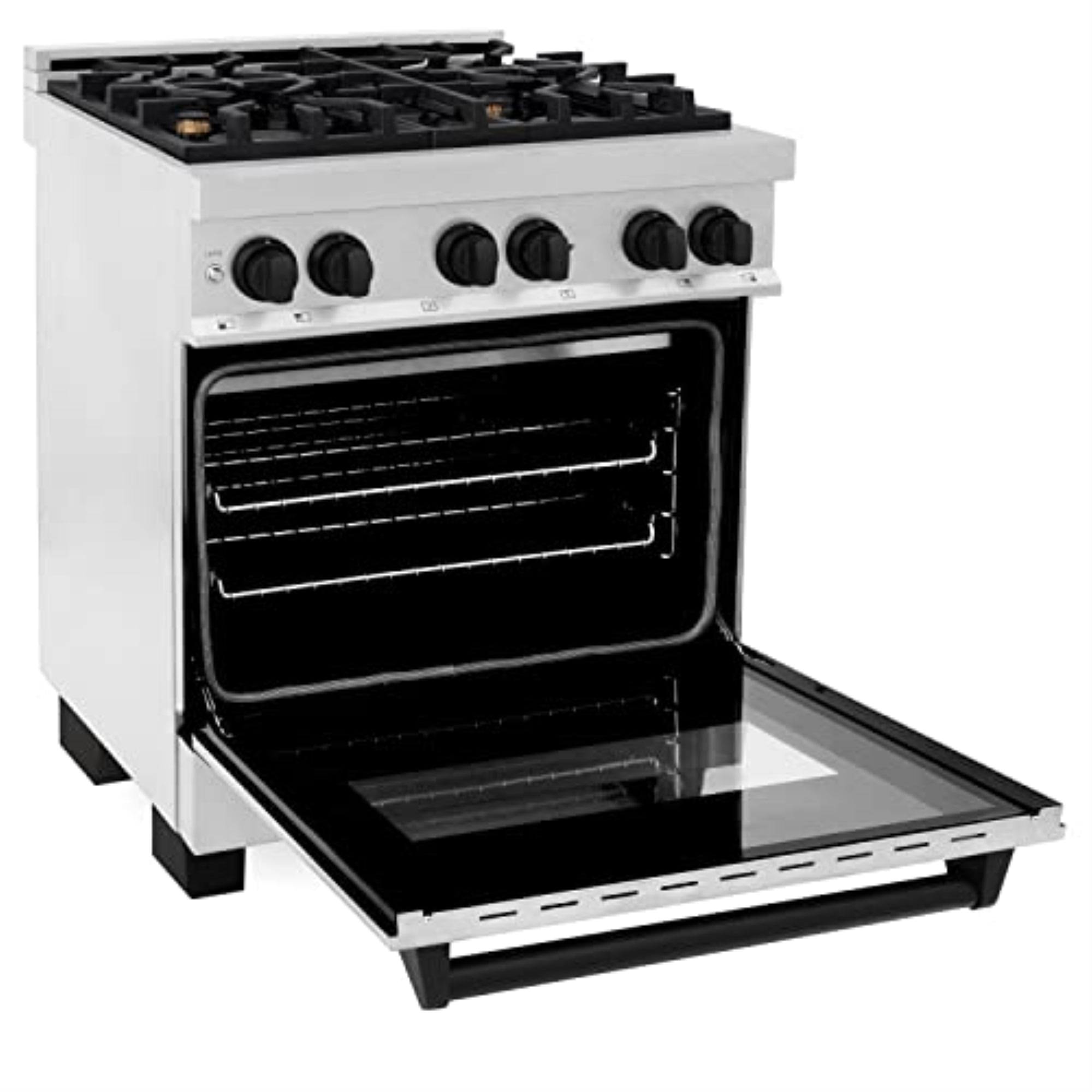 ZLINE Autograph Edition 30” 4.0 cu ft Dual Fuel Range in DuraSnow Stainless Steel