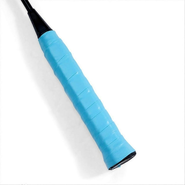 Tennis Non-slip Handle Tennis Sweat-Absorbing Belt Pu Handle Blue