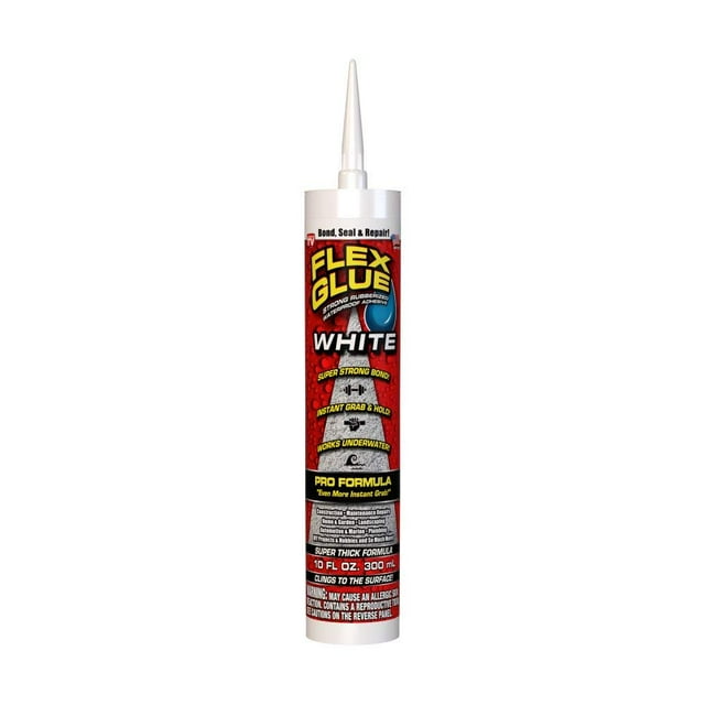Pegamento adhesivo Flex superfuerte, impermeable, 300 ml, blanco