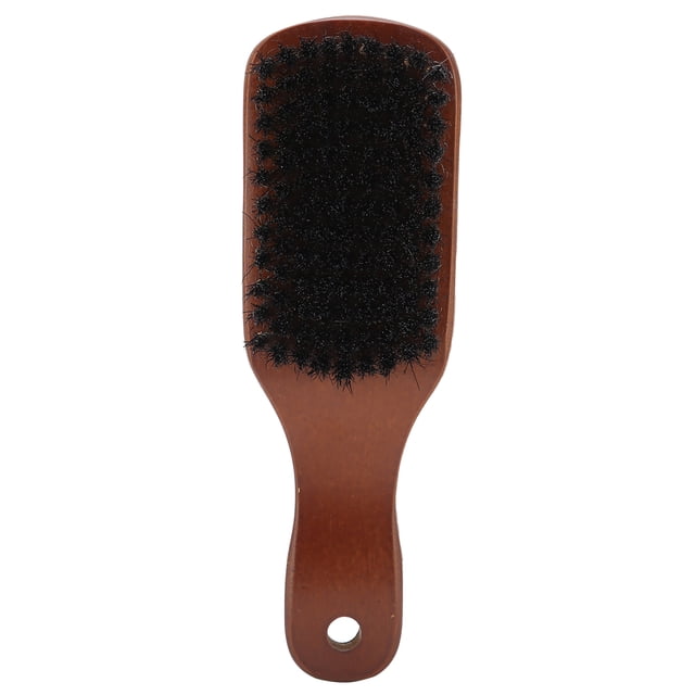 Cepillo de barba de pelo natural Fugacal con mango de Madera profesional para hombre