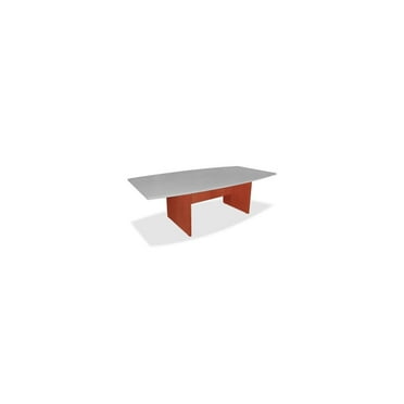 Lorell Essentials Conference Table Base (Box 2 of 2) 2 Legs - 28.50" Height x 49.63" Width x 23.63" Depth - Assembly Required - Cherry, Laminated