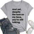 thumbnail image 4 of SHITINN Womens Sarcastic T Shirts with Funny Sayings Novelty Graphic Tees for Women Women's Short Sleeve Tops Ladies Tops and Blouses T-Shirts for Women, 4 of 4
