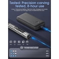 thumbnail image 5 of Newly Upgraded Electric Engraving Pen with 37 Bits,3-Speed Adjust,USB Rechargeable,Rotary Tool for 60+ Surfaces - Mini Electric DIY Engraving Pen Kit Cordless Rotary Tools for Personalization & Gifts, 5 of 13