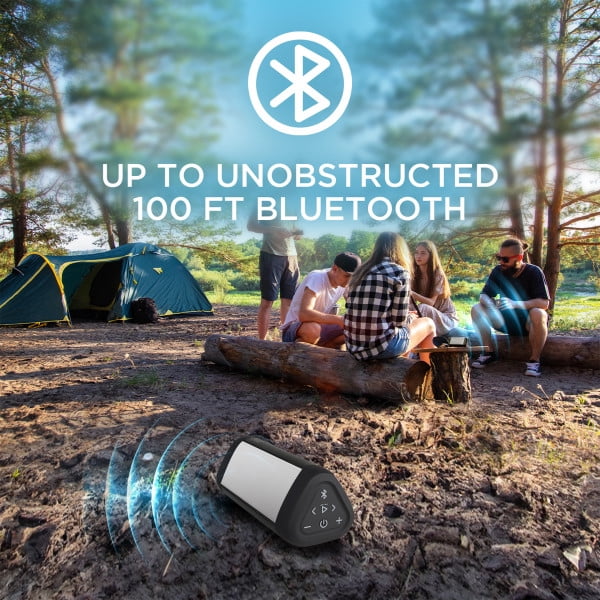 OontZ Ultra Bluetooth Speaker, 2-Pack Portable Wireless Bluetooth Speaker, 14 Watts, up to 100 ft Bluetooth Range, IPX7 Waterproof Portable Bluetooth Speaker (White-Dual)