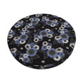 thumbnail image 6 of Uemuo Sunflowers Pattern Round Bar Stool Seat Covers Washable Stool Cushion Slipcover Elastic Bar Chair Covers-, 6 of 7