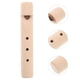 thumbnail image 3 of Flauta de madera de tres agujeros, silbato para pintar, instrumento musical, silbato de madera, silbato pequeño sin pintar, silbato divertido, 3 of 7