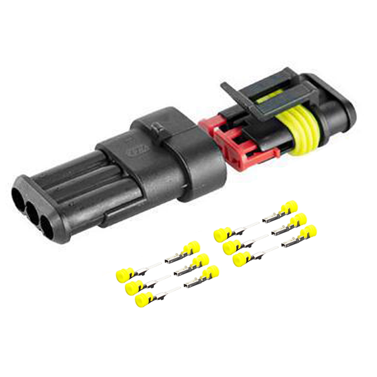 1X 2 INTO 1 POWER SPLITTER SNAP PLUG CONNECTORS CONNECTIONS STRIP LIGHT