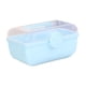 thumbnail image 5 of Caja de almacenamiento de accesorios para el cabello, organizador de joyas, contenedor multiusos para niños Azul, 5 of 9