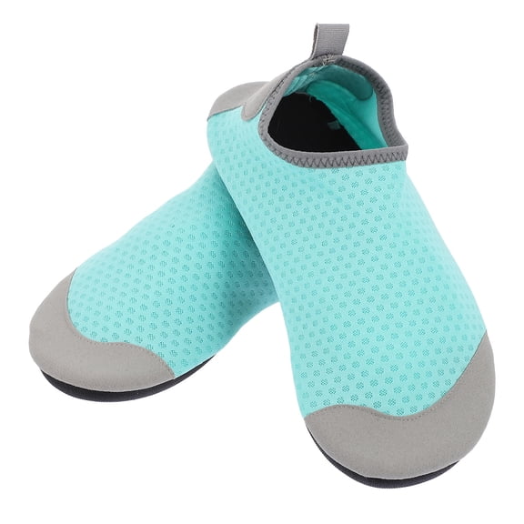 HOOWIFFY Water Shoes TPR Sky-Blue 1 Pair For Men Women