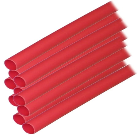 Ancor Adhesive Lined Heat Shrink Tubing (ALT) - 1/4  x 6  - 10-Pack - Red [303606] price history on PriceWatchPro