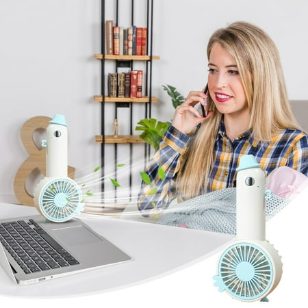 

Bmnokb Personal Fan Handheld USB Charging Pocket Mini Chicken Fan