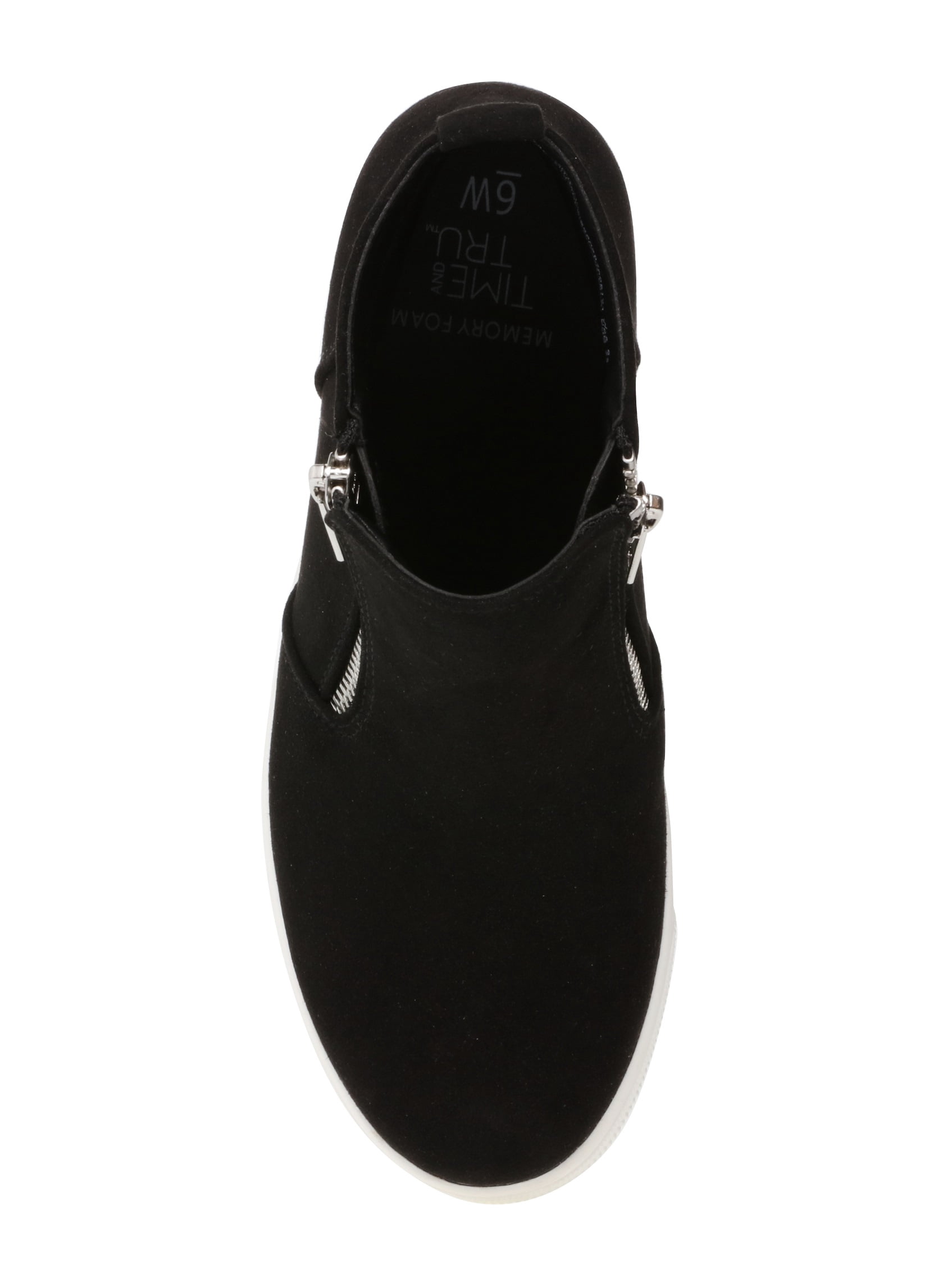 Time And Tru Women's Sneaker Bootie, Wide Width Available