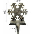 thumbnail image 2 of 4 Pieces Snowflake Christmas Stocking Holder Christmas Hooks Skid Mantel Hooks Hanger for Fireplace Free Standing Christmas Decorations$$Home Decor, Kitchen, & Other, 2 of 9