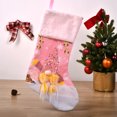 thumbnail image 2 of Vorkoi Christmas Stockings with LED Light Knit Christmas Stocking, Holiday and Family StockinDg for Fireplace Christmas Holiday Party Decoration, 2 of 5