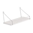 thumbnail image 3 of TISHITA Projector Wall Mount Floating Shelf Projector Mount for Study Room Game Room White, 3 of 8