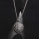 thumbnail image 4 of Solomon Seal Necklace Hexagonal Star 12 Constellation Stainless Steel Vintage Pendant Women Men S Protective Amulet Jewelry--Silver2-Product code 3774 Silver2, 4 of 4